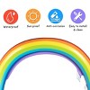 Costway Inflatable Rainbow Yard Summer Sprinkler Toy,7.5 Feet Long,Eco-Friendly PVC Kids Water Toys - 4 of 4