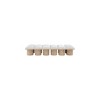 Meridian Furniture,Pavilion Boucle Fabric Bench - 2 of 4