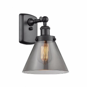 Cone - 1 Light Wall Sconce In Industrial Style-13 Inches Tall and 8 Inches Wide - 1 of 1