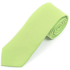 Men's Solid Color 2 Inch Wide And 57 Inch Long Slim Neckties - 1 of 4