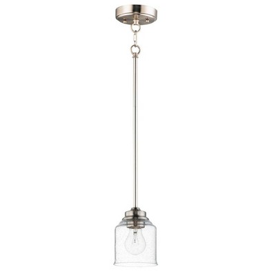 Maxim Lighting Acadia 1 - Light Pendant in  Satin Nickel