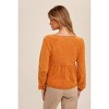 Women's BABYDOLL WASHED TOP - Hem & Thread - 2 of 3