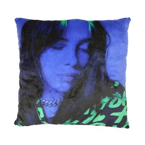 Just Funky Billie Eilish Small Monster 14 Inch Throw Pillow - 1 of 4