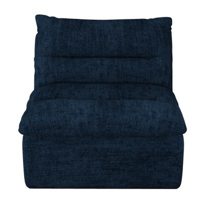Airsurfer Lazy Floor Sofa Chair, Armless Modern Bean Bag Lounge Seat, Comfy Corner Accent Sofa for Living Room, Bedroom, Office