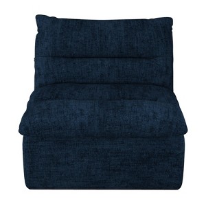 Airsurfer Lazy Floor Sofa Chair, Armless Modern Bean Bag Lounge Seat, Comfy Corner Accent Sofa for Living Room, Bedroom, Office - 1 of 4