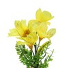 Unique Bargains Artificial Plants Five-Headed Daffodil Bonsai Plastic 2.76"x2.76"x9.45" 1 Pcs - 4 of 4