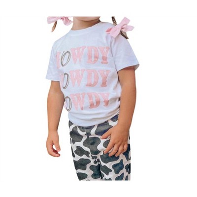 Women's “Howdy" Graphic Tee - Bailey's Blossoms