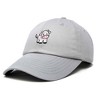 Dalix Strawberry Cow Embroidered Womens Cotton Dad Hat Baseball Cap - 4 of 4