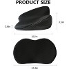 TruAIR Memory Foam Car Seat Cushion (Black) - 4 of 4