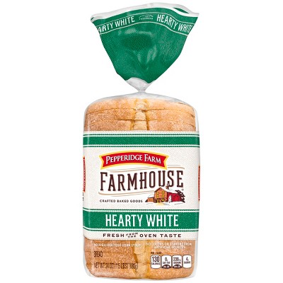 Pepperidge Farm Farmhouse Hearty White Bread - 24oz : Target