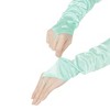 INSPIRE CHIC Women's Fingerless Satin Elbow Long Gloves 1 Pair - 4 of 4