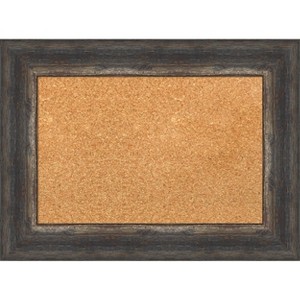 Amanti Art Bark Rustic Framed Corkboard, Natural Cork - 1 of 4