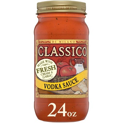 Classico Signature Recipes Vodka Pasta Sauce - 24oz