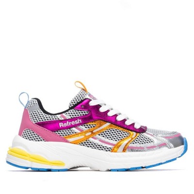 Женские кроссовки Refresh Shoes Refresh Collection Women's Casual Lace-Up Sneakers 175021 Fucshia 6 — фото 2