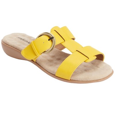 Comfortview Women's The Dawn Slip On Sandal (Wide Widths Available)