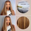 Jessie's Wig 20-24 Inch Straight Wig 7x5 Pre Cut Lace Highlight Honey Brown Color 1 Pc/Pack - 2 of 4