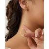 Dangle Earrings for Women- 14K Gold Plated Butterfly Heart Star Hoop Chain Tassel Design Long Dangle Earrings - 4 of 4