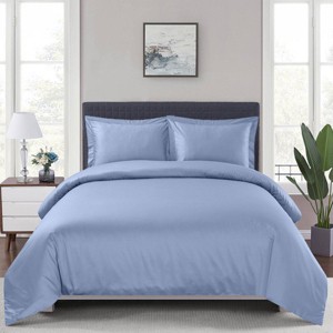 Egyptian Linens Bamboo Viscose Duvet Cover Set - 1 of 4
