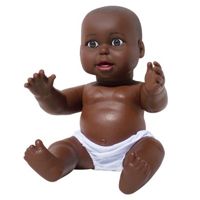 Get Ready Kids Vinyl Baby Doll, 17.5", Gender Neutral, Brown Eyes