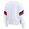 NCAA Arizona Wildcats Women's White Terry Crew Neck Sweatshirt - 3 of 3