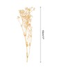 Unique Bargains Natural Dried Baby's Breath Flowers Branches for Wedding Party Decoration White 2 Pcs - 2 of 4