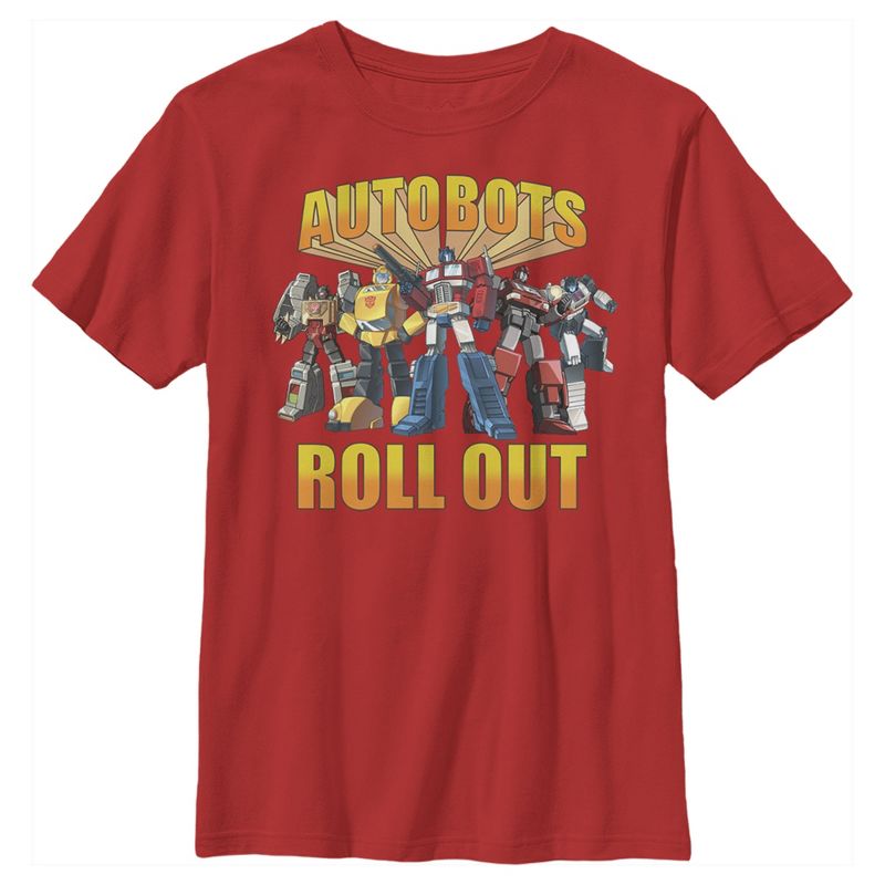 Boy's Transformers Autobots Ready to Roll Out T-Shirt, 1 of 5