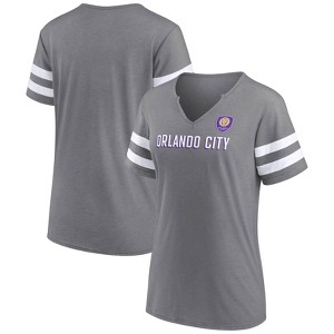 MLS Orlando City SC Women's Gray Split T-Shirt - 1 of 3