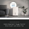 hOmeLabs 40 Pint Dehumidifier with Pump for up to 6,000 Sq Ft Rooms (MAX 104 Pint at 95°F, 90% RH) – For Medium to Large Rooms and Basements - 4 of 4