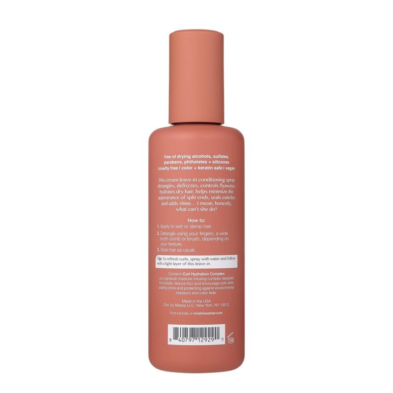 Kristin Ess Ultra Hydrating Curl Leave-In Cream Conditioner for Curly Hair with Frizz Control - 8.45 fl oz, 3 of 8