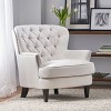 NicBex Modern Nailhead Trim Button-Tufted Accent Chairs for Living Room,Comfy Upholstered Lounge Chair with Curved Backrest - 3 of 4
