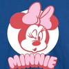 Men's - Disney - Minnie Mouse Wink Face Long Sleeve Graphic T-Shirt - 2 of 4