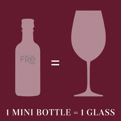 FRE Non-Alcoholic Wine Cabernet Sauvignon - 4pk 187ml Mini Bottle