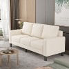 NicBex 75 Inch Modern Storage 3-Seat Upholstered Sofa for Living Room,Small Space,Office,Apartment - 2 of 4