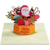 Paper Love 3D Merry Christmas Pop Up Card for Him, Her, Kids, Adults, 5" x 7" Cover - Includes Envelope and Note Tag - 4 of 4