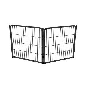 FXW Homeplus Indoor Dog Playpen - Stress-Free and Safe Play,Panels for Puppy and Small Dogs, Black│Patented - 1 of 4