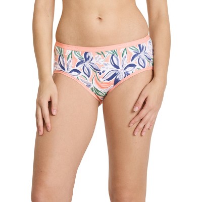 Jockey Women's Worry Free Cotton Stretch Moderate Absorbency Hipster