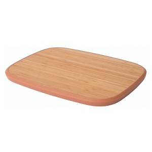 BergHOFF Leo 14.5" Bamboo Cutting Board Anti-Slip, Pink - 1 of 4