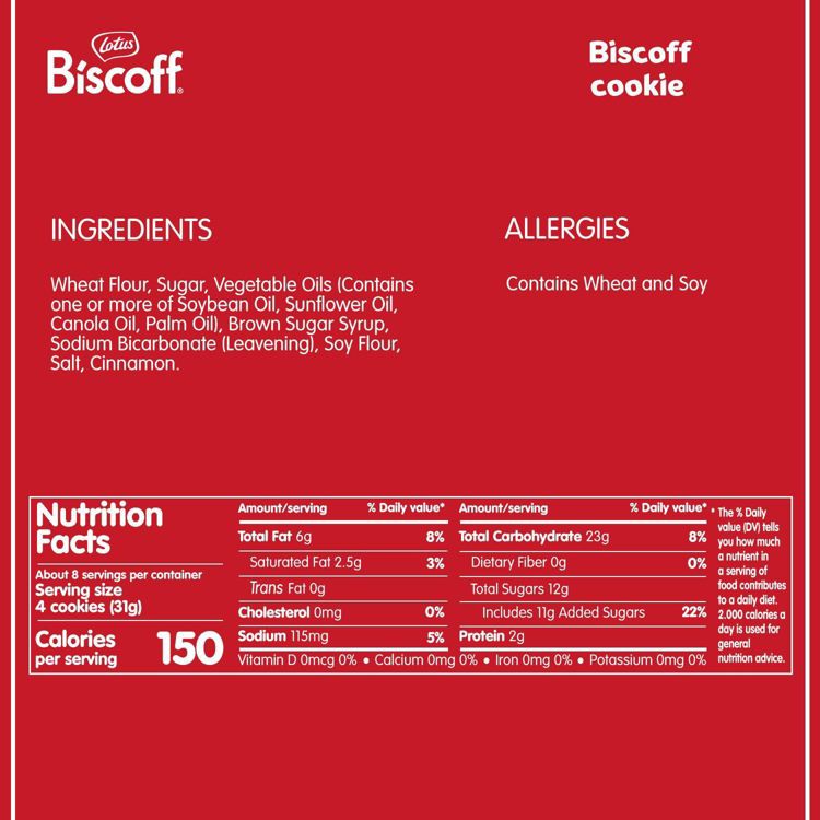 Biscoff Classic Cookies - 8.8oz, 2 of 7