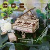 SEVOBAL Building Sets, Playable Piano 3D Wooden Music Box Puzzle DIY Craft Model, Multicolor, 11.42"*5.91"*1.18" - 2 of 4