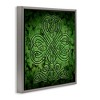 Stupell Industries Green Celtic Shamrock Knot, 18" x 18" - 3 of 4