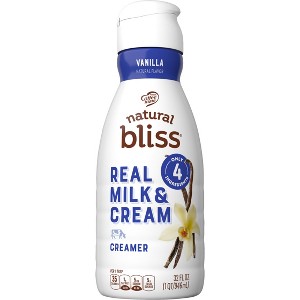 Coffee mate Natural Bliss Vanilla Creamer - 32 fl oz (1qt) - 1 of 4