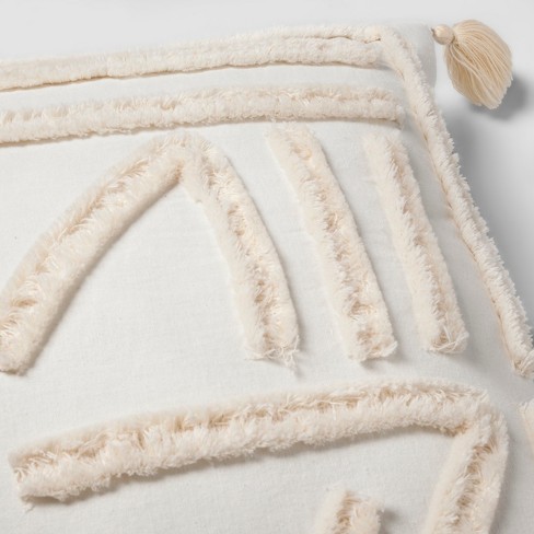 Cream Chenille Euro Dec Pillow - Opalhouse™