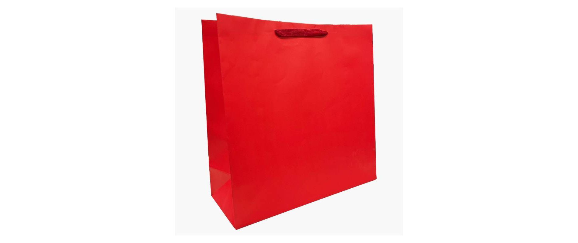 Bows And Sparkles Large Gift Bag Red