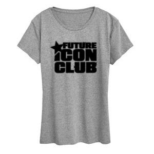 Women's - Instant Message - Future Icon Club Short Sleeve Graphic T-Shirt - 1 of 4