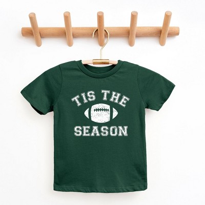 The Juniper Shop Tis The Season Football Youth Short Sleeve Tee