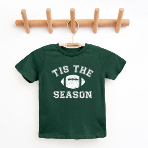 The Juniper Shop Tis The Season Football Youth Short Sleeve Tee - 1 of 3