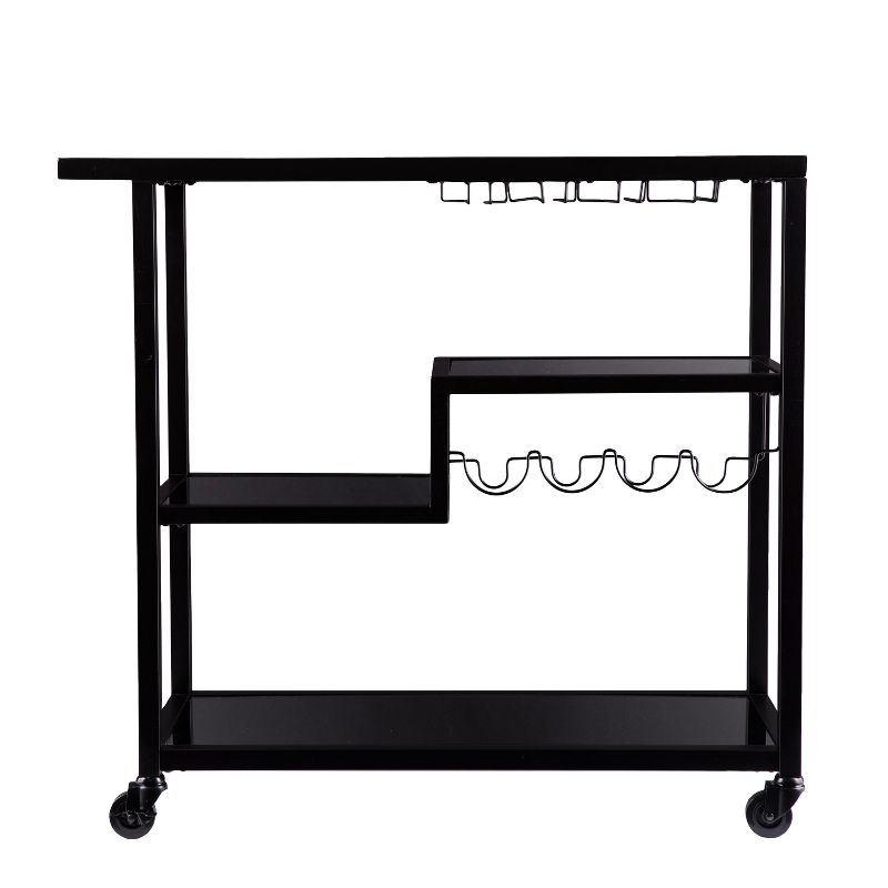Zephs Bar Cart with Smoked Mirror - Holly & Martin, 6 of 13