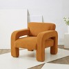 Petey Corduroy Accent Chair - SFV5109 - Safavieh Couture - 2 of 3