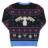 Seven Times Six Marvel Men's Venom Symbol Knit Holiday Ugly Christmas Pullover Sweater Multicolored - 3 of 3