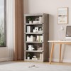 Whizmax 5 Tier Bookcase, Farmhouse Book Shelf with Storage, 67.4 Inch Tall Open Display Bookshelves, Wooden 5 Shelf Bookcase for Living Room, Bedroom - 2 of 4